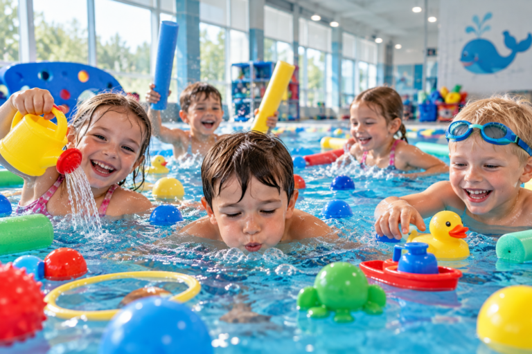 Robb’s Wasserstarter (Wassergewöhnung) bei Robb’s Schwimmschule