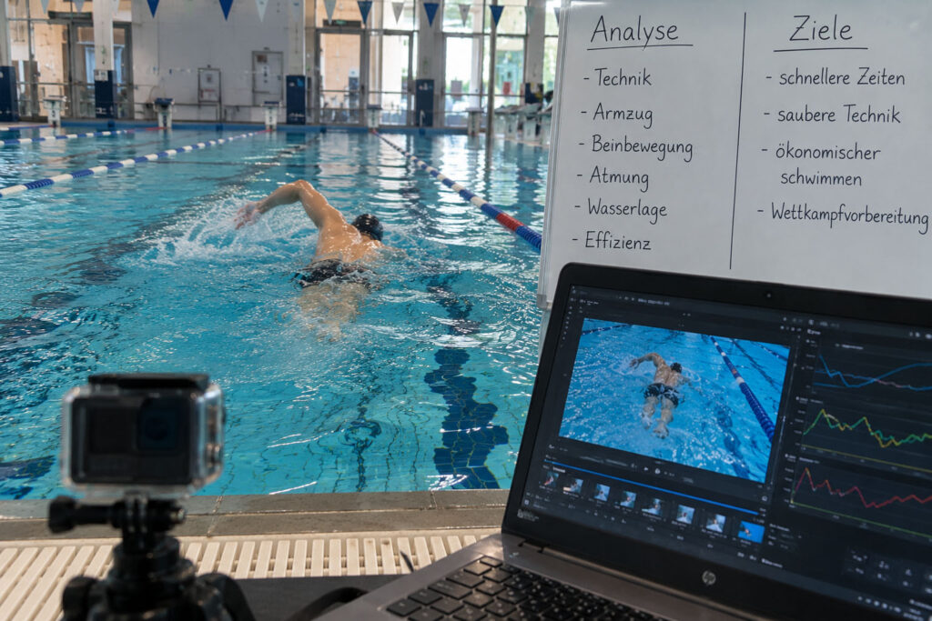 Einblick in den Schwimmstandort Weyer (Villmar)