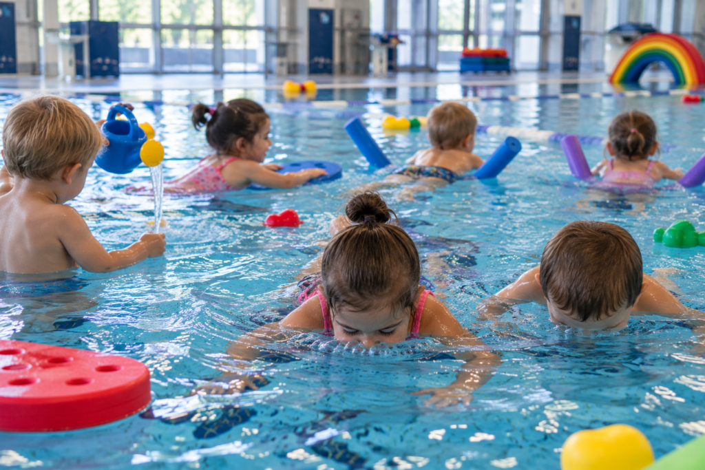 Einblick in den Schwimmstandort Weyer (Villmar)